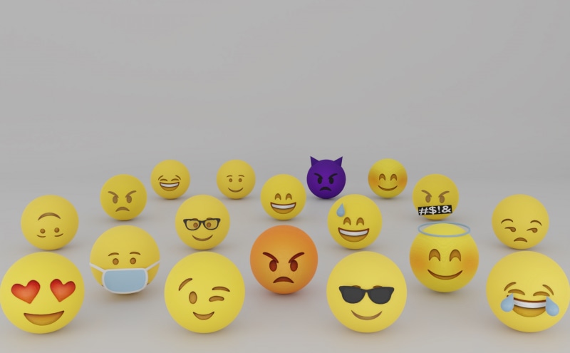 Faces, emojis, 5K, Background, Smileys, Funny
