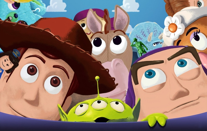 Buzz Lightyear, Movie, 2K, Woody (Toy Story), Toy Story 4