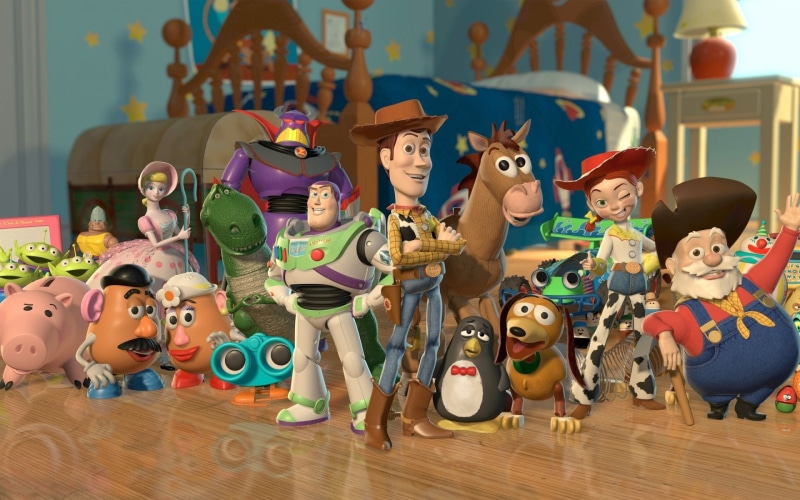 Stinky Pete, Woody (Toy Story), story, Bullseye (Toy Story), Jessie (Toy Story), Barbie, Toy Story, toy, Buzz Lightyear, collection, 1080P