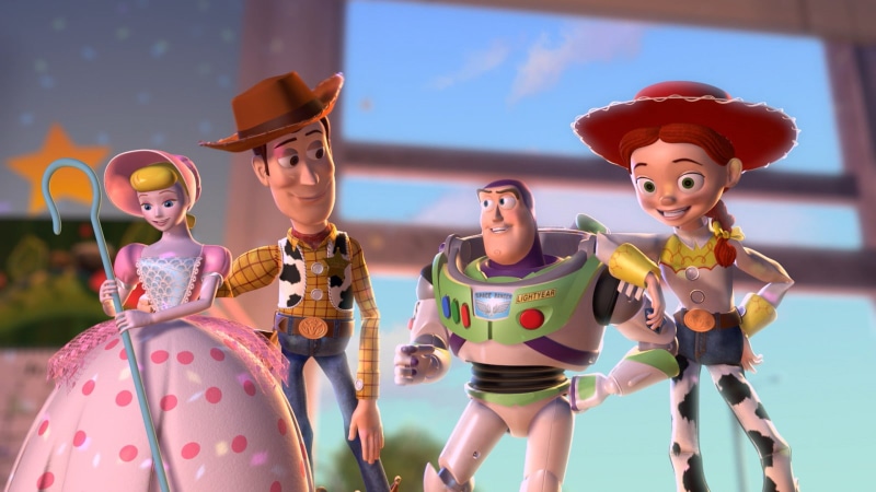 Woody (Toy Story), Buzz Lightyear, Jessie (Toy Story), Toy Story, Bo Peep, 720P
