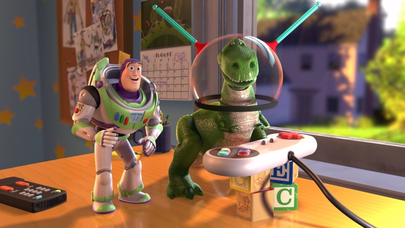 Toy Story, 1080P, Rex (Toy Story), Buzz Lightyear