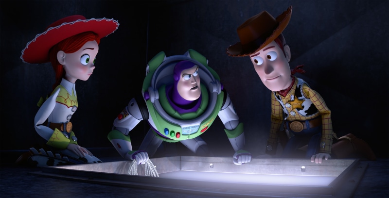 2K, Buzz Lightyear, Sheriff Woody, Jessie, Toy Story 2