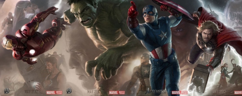 Captain America, Marvel Comics, 1080P, illustration, Poster, Hulk, Superhero, Avengers, Hawkeye, The Avengers, Black Widow, Thor, Iron Man, Nick Fury