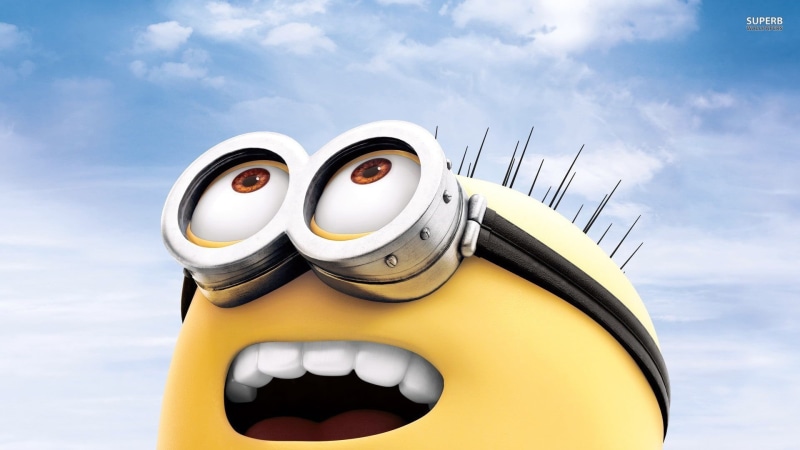 animated movies, architecture, minions, movies, anthropomorphic smiley face, minion, anthropomorphic, digital, no people, global communications, cloud - sky