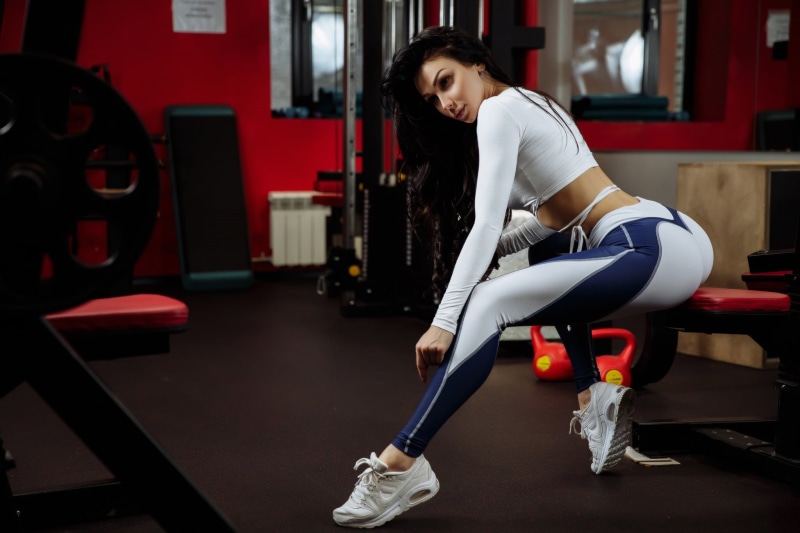 gym, fitness, sport, fitness model, pose, 1080P