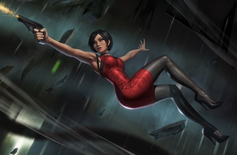 Ada Wong, 1080P, Resident Evil, Resident Evil 2