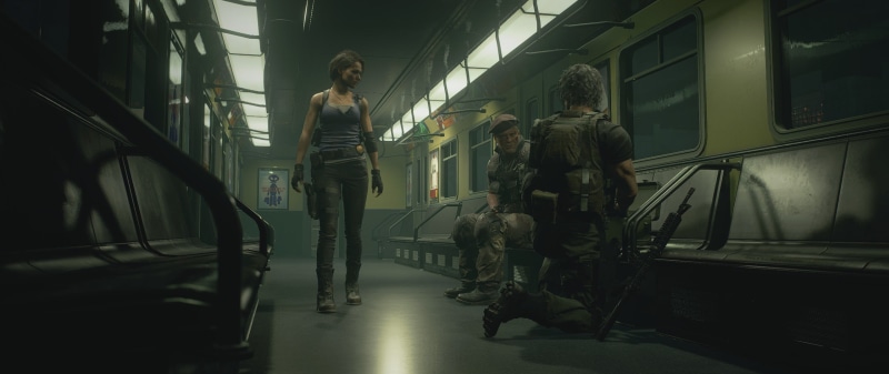 Carlos Oliveira, 2K, ultrawide, Mikhail Viktor, Resident Evil 3 Remake, Jill Valentine