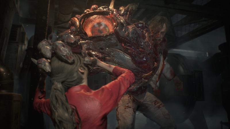 indoors, Racoon City, market, Claire Redfield, sculpture, Capcom, working, art and craft, small business, close-up, retail, Leon Kennedy, Resident Evil 2