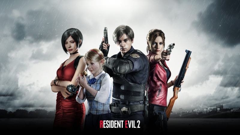 Leon S. Kennedy Ada Wong Resident Evil 2 8K Wallpaper #7