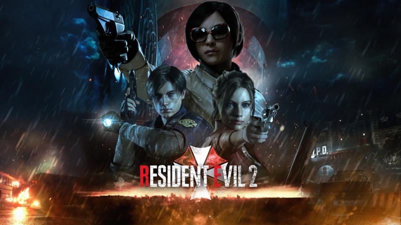 Leon S. Kennedy, Claire Redfield, Resident Evil 2 (2019), Resident Evil, Ada Wong, 1080P