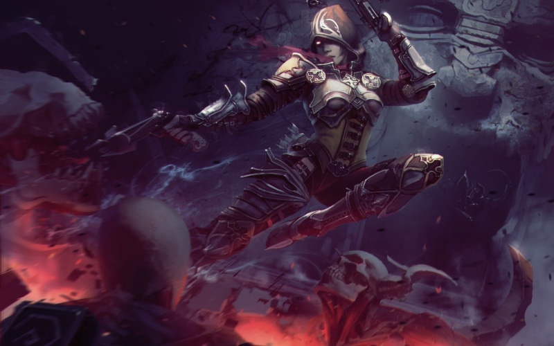 no people, male likeness, Diablo III, indoors, 720P, sculpture, paint, nature, water, female likeness, carnival - celebration event, human representation