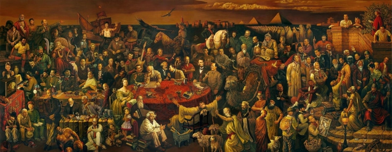Artistic, for sale, abundance, art and craft, sale, personalities, famouse, group, puzzle, collection, market, 2K, retail, day, art, choice, famous, indoors