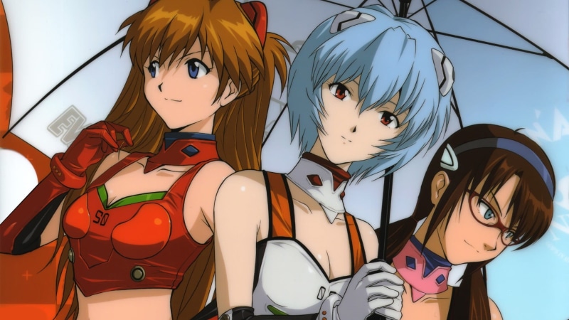 Neon Genesis Evangelion, day, choice, hairstyle, Makinami Mari, multi colored, craft, representation, art and craft, creativity, umbrella, indoors, toy