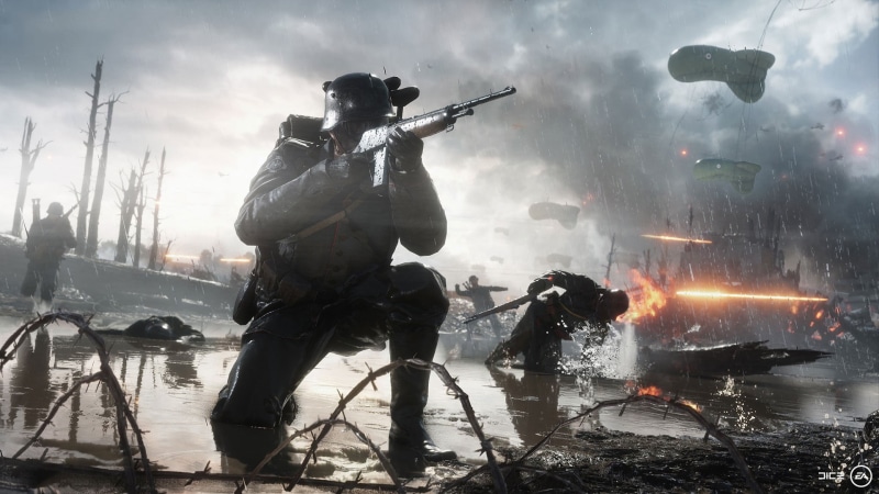 group of people, battlefield, holding, full length, 1080P, military, weapon, government, men, fighting, smoke - physical structure, soldier, standing