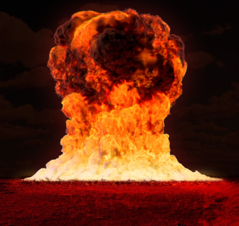 bombing, war, radiation, weapon, explosion, heat - temperature, 1080P, radioactive, geology, danger, illustration, burning, power, fireball, disaster