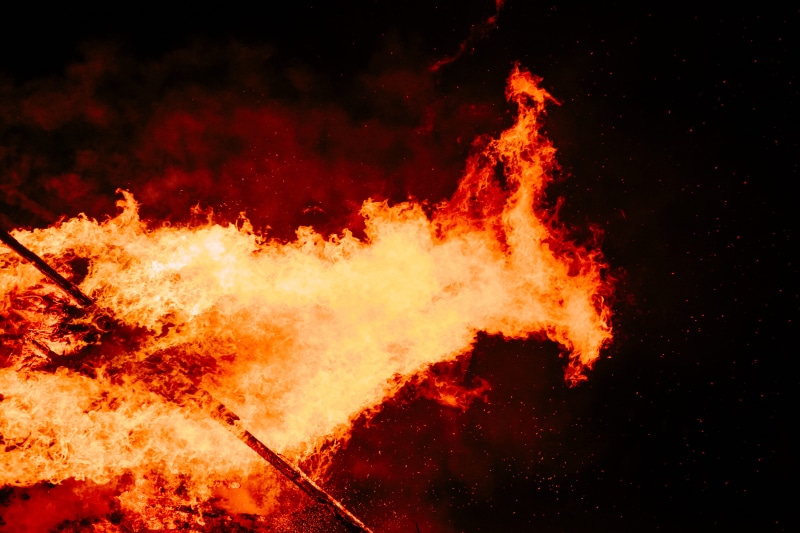 fire - Natural Phenomenon, raging, Firebird, fireball, motion, explosive, vibrant color, sign, nature, flame, warning sign, 4K, burning, exploding, aggression