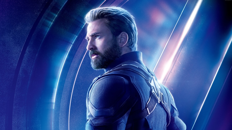Chris Evans, Captain America, 8K, 8k, Avengers: Infinity War