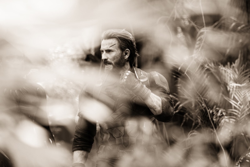 nature, Captain America, standing, mid adult, hairstyle, motion, leisure activity, selective focus, digital composite, casual clothing, day, Avengers: Infinity war