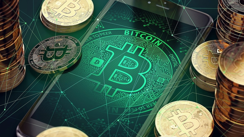 text, still life, currency, coin, finance, communication, bitcoin, green color, 4K, number, high angle view, close-up, indoors, business, money, western script