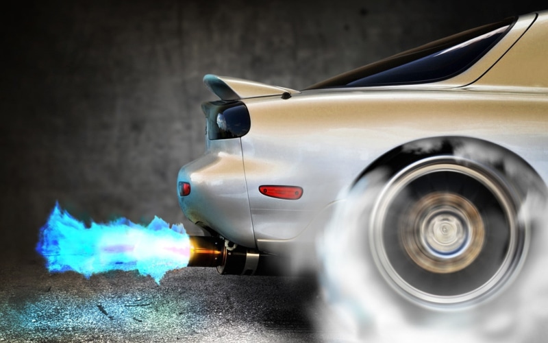 720P, tuning, rx, cars, hd, exhaust, technology, vehicles, flames, art, burnout, mazda, x