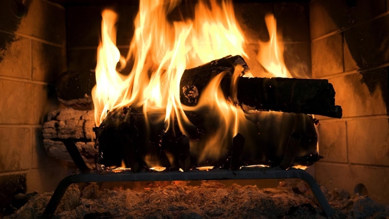 1080P, orange color, motion, no people, flaming, wood, burning, fireplace, indoors, wood - material, event, close-up, timber, firewood, long exposure