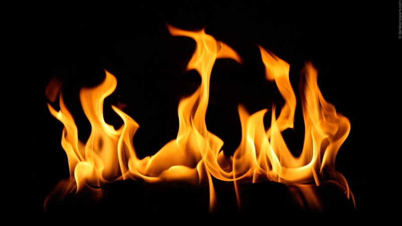 1080P, hd, flames, fire