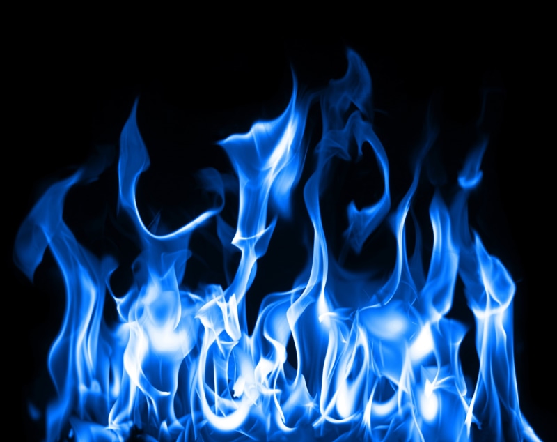 sign, Elements, no people, fire - natural phenomenon, fuel and power generation, nature, glowing, studio shot, black background, burning, blue, Fire, warning sign