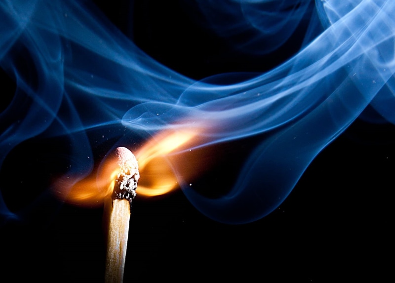 720P, 70mm, burning, smoke - Physical Structure, flame, match, Canon  450D, Sigma, matchstick, flaming, fire - Natural Phenomenon, photograph, Cerilla