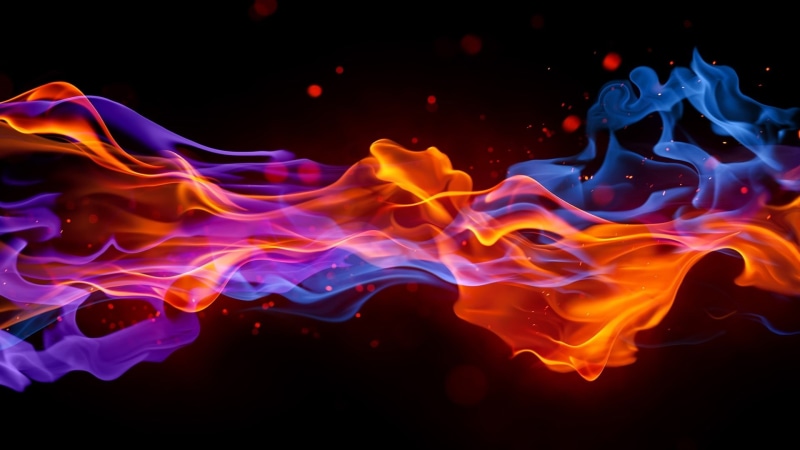 Abstract, hd, Fire, background, art, 1080P, x, black