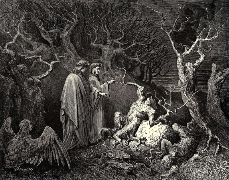 1080P, Dante Alighieri, The Divine Comedy, Dantes Inferno, Gustave Doré, classic art