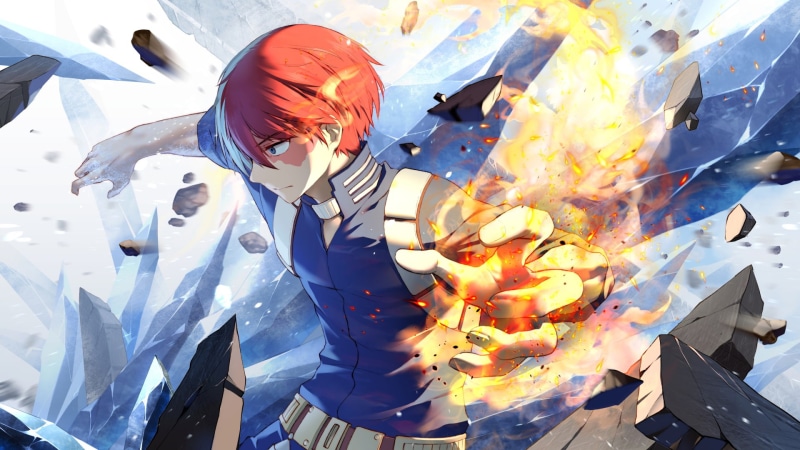 1080P, Anime, My Hero Academia, Shoto Todoroki