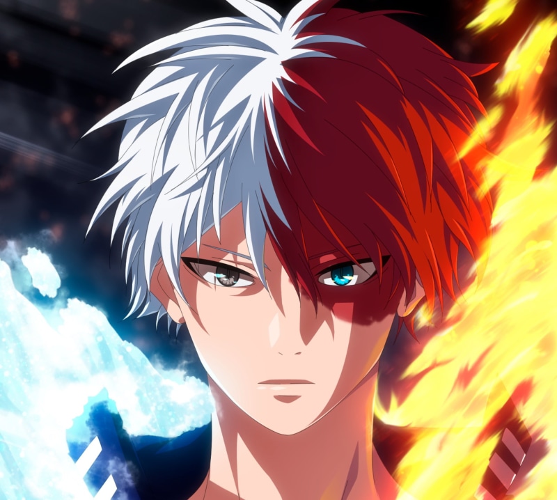 1080P, Shoto Todoroki, My Hero Academia, Anime