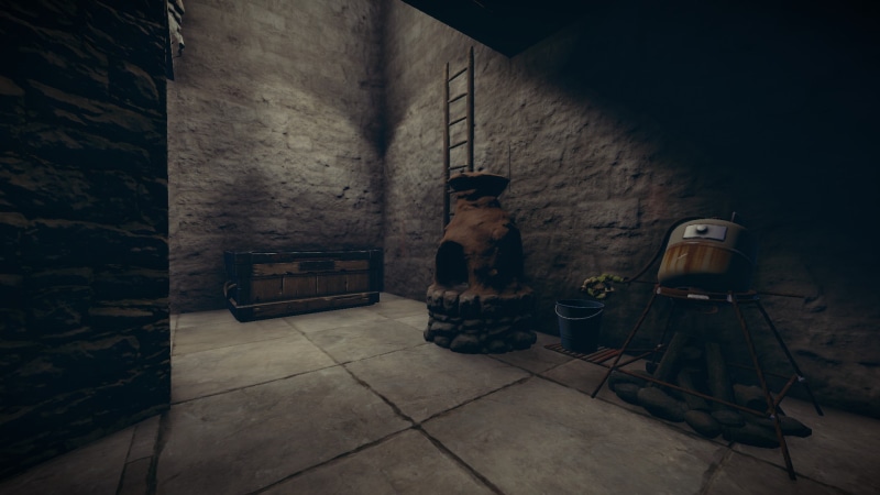 Steam (software), Rust (game), 1080P, campfire, stairs, ovens, house, survival