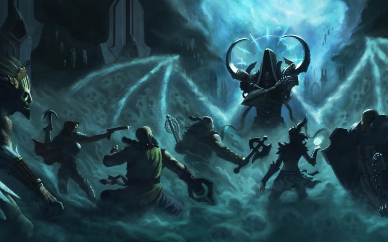 tank, sport, Diablo, marine, video games, animals in the wild, nature, smoke - physical structure, Diablo III, aquatic sport, animal wildlife