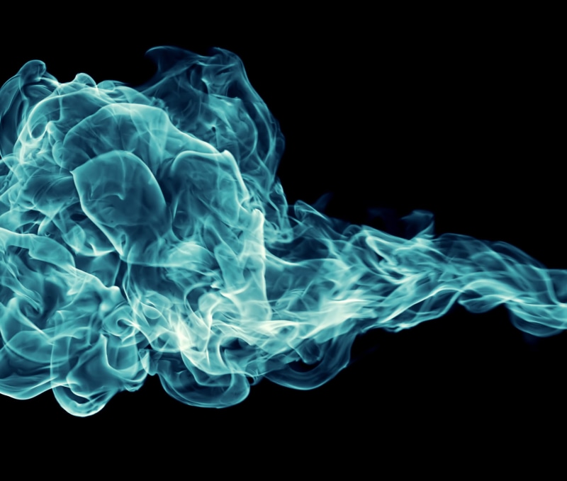 explosion, shape, motion, indoors, changing form, beautiful, background, swirl, hot, black background, close-up, flowing, burn, white color, blaze, smoke - physical structure