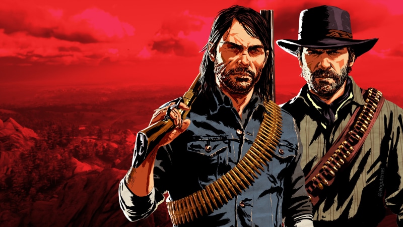 Red Dead Redemption 2, Arthur Morgan, 4K, John Marston, Rockstar Games, Xbox, Red Dead Redemption