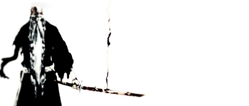 Genryūsai Shigekuni Yamamoto, Leylek.D.Sovura, artwork, Bleach, 4K, sword