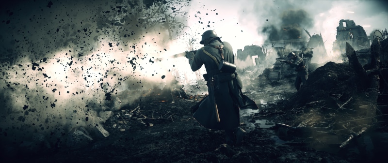 background, Battlefield 1, the game, 5K