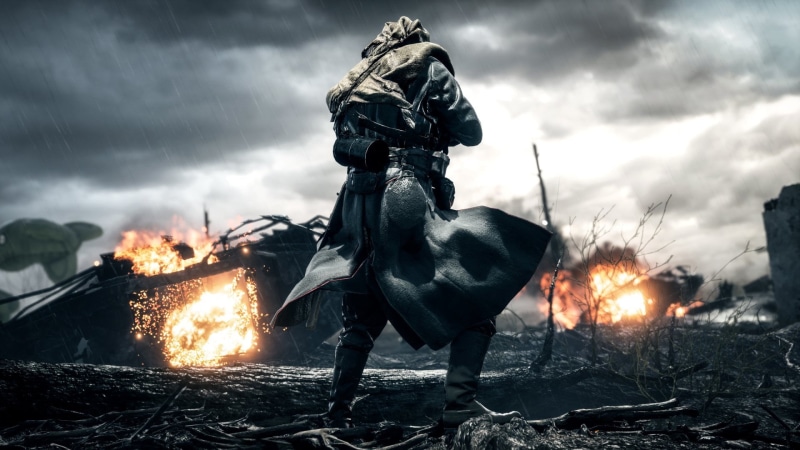 nature, Soldier, art and craft, human representation, 1080P, horse, burning, sculpture, bonfire, heat - temperature, Battlefield, Explosion, no people