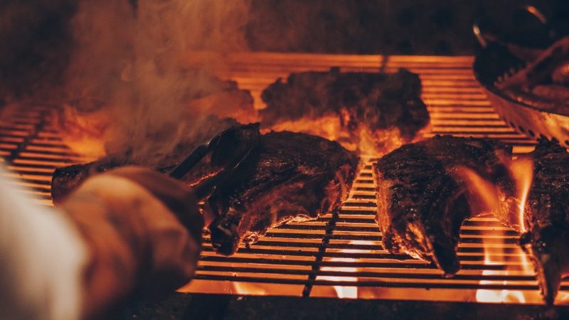 bonfire, taco, steak, no people, burning, person, fireplace, wood - material, nature, human, meat loaf, burger, bbq, bread, barbecue, dinner, wood, culinary