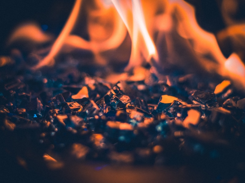 wood - material, hearth, night life, 4K, bbq, glass, coal, campfire, bonfire, selective focus, flames, nature, forge, halloween, heat - temperature