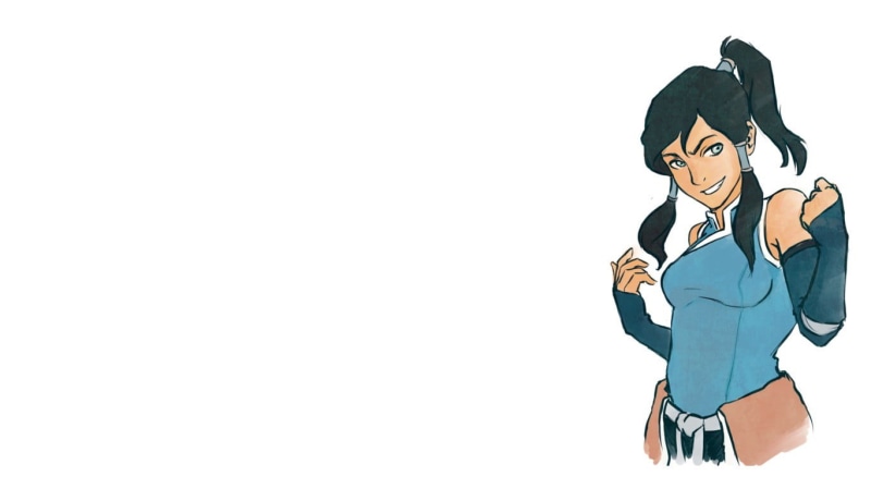 720P, adult, portrait, indoors, contemplation, casual clothing, women, young women, young adult, copy space, Avatar: The Last Airbender, white background