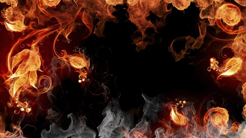 blurred motion, light, blaze, bonfire, abstract, heat - temperature, texture, no people, element, shape, fractal, black background, yellow, indoors, orange
