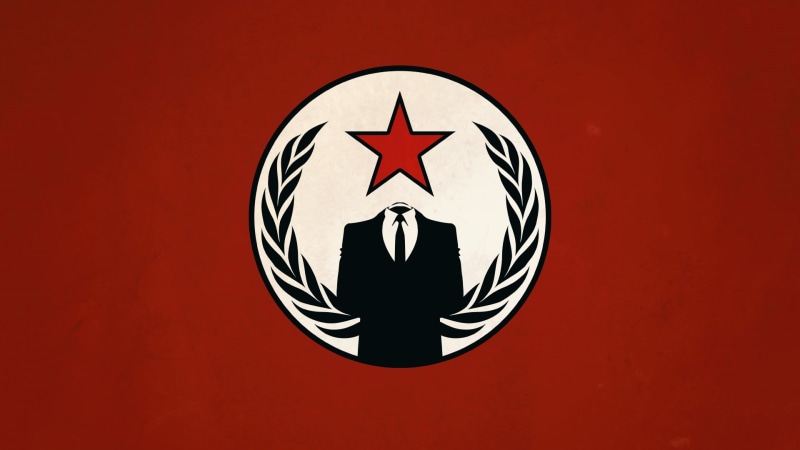 star, shape, studio shot, suit, black, red, logo, close-up, indoors, Anonymous, no people, communism, single object, symbol, warning sign, communication