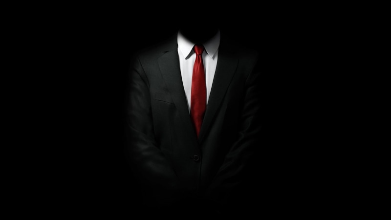close-up, Tie, indoors, studio shot, single object, contemplation, businessman, mystery, 1080P, motivation, black background, occupation, business person