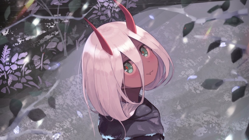 Darling in the FranXX, Anime, female, illustration, character, Zero Two (Darling in the FranXX), 1080P