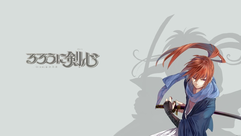 Himura Kenshin, casual clothing, adult, front view, 2K, male, anime, lifestyles, Samurai X, real people, hairstyle, waist up, young women, young adult