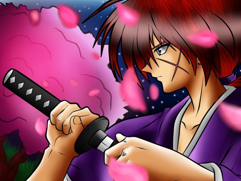 samurai X, kenshin Himura, 480P, batosai, anime
