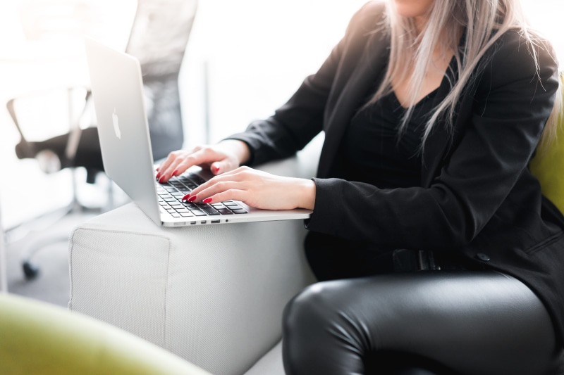 hard work, typing, ceo, macbook, females, social media, modern, woman, communication, assistant, fashion, computer, 4K, business person, connection, manager