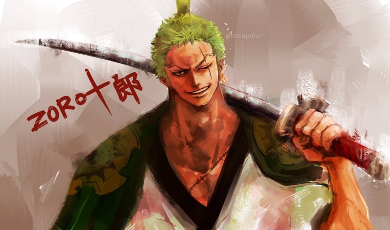 Roronoa Zoro, 1080P, One Piece